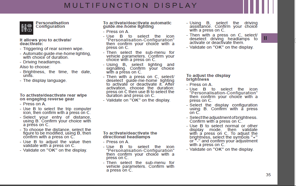 Forums / The Garage / DS4 Directional Headlightscan you turn on and